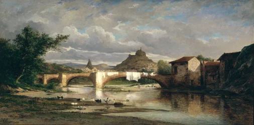 Vista de Puy-en-Velay desde Espaly, 1872